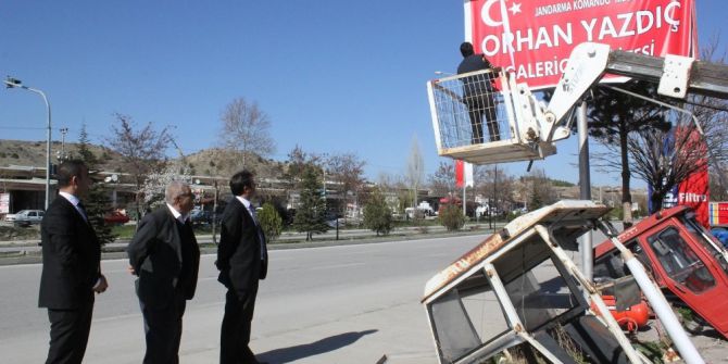 Şehidin İsmini Taşıyan Tabela Yenilendi.