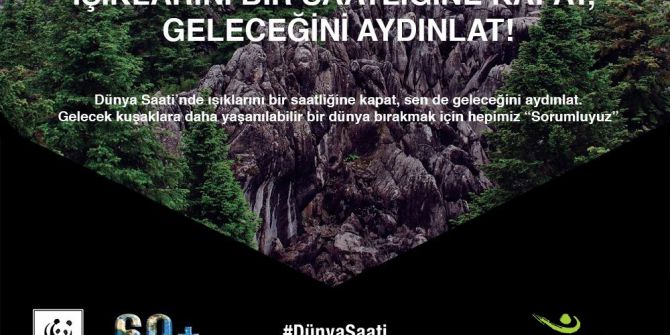 Tepebaşı Dünya Saati Uygulamasına Destek Veriyor