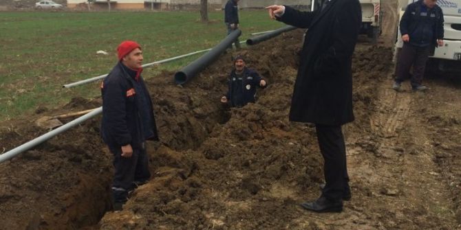 Bozüyük’te Alt Yapı Çalışmaları