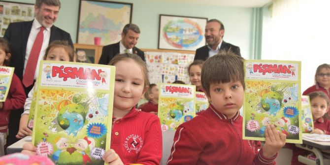 Öğrencilerin ‘Pişman’ Dergisi Sevinci