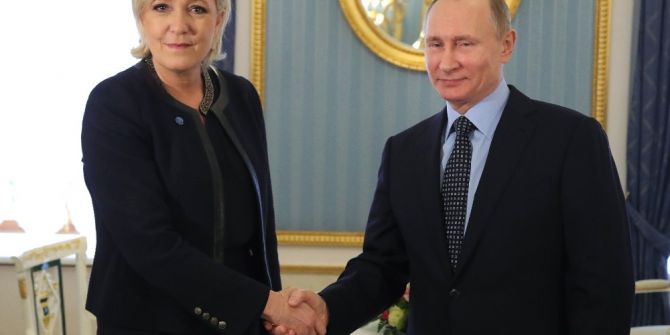 Marine Le Pen, Moskova’yı Ziyaret Etti
