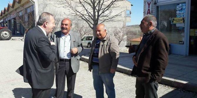 Başkan Şahiner Traktör Galericiler Sitesini Ziyaret Etti