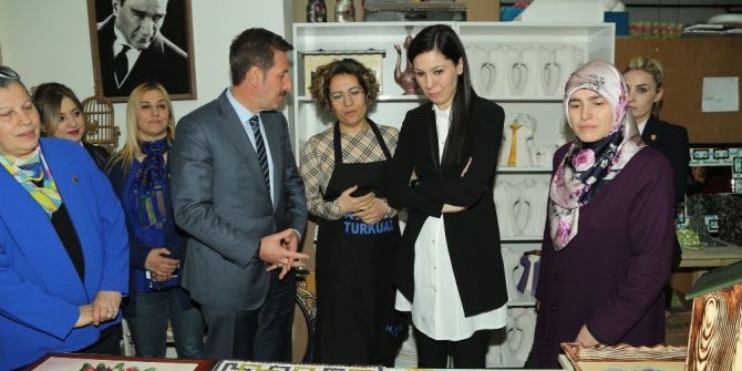 Karaaslan Ve Tok, Kadın Kursiyerler İle Bir Araya Geldi