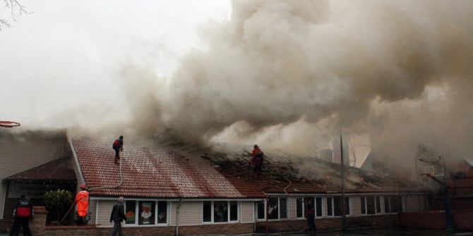 Anaokulu Binasının Çatısındaki Yangının Ardından