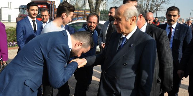 Bahçeli İnegöl’de Mola Verdi