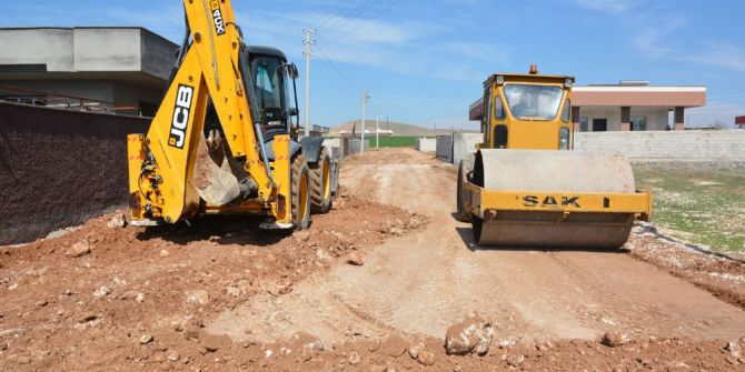 Ceylanpınar’da Yol Çalışmaları