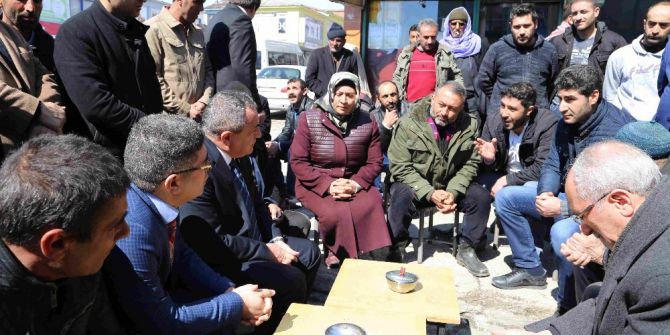 Vekil Şimşek Varto’da Evet Oyu İstedi