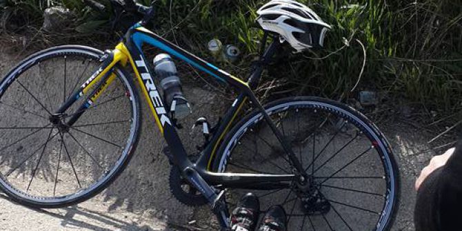 Motosikletin Çarptığı Bisikletli Yaralandı