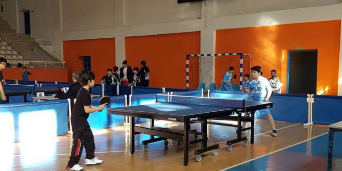 Masa Tenisi İl Birinciliği Müsabakaları Büyük Bir Heyecana Sahne Oldu