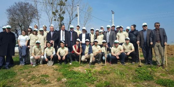 Akçakoca’da Orman Haftasında Çok Sayıda Fidan Dikildi