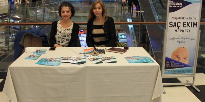 67 Burda’dan Saç Ekim Merkezi Standı