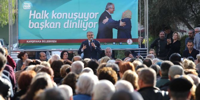 Karşıyaka Belediye Başkanı Vatandaşlarla Buluştu