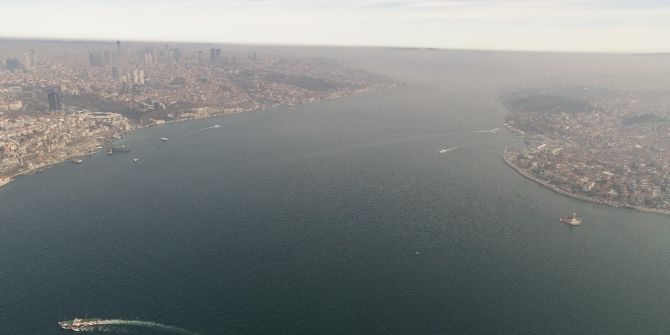 İstanbul’u Kaplayan Yoğun Sis Havadan Görüntülendi