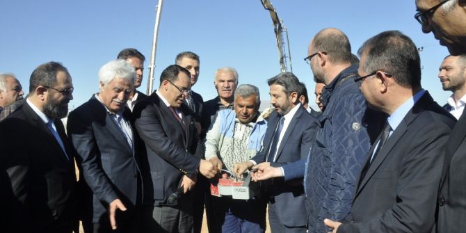 Kahta Fen Lisesi Erkek Öğrenci Yurdunun Temeli Dualar Eşliğinde Atıldı