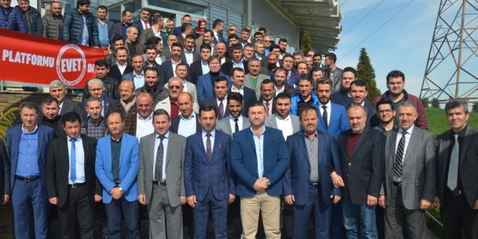 Sancaktepe’de 70 Sivil Toplum Kuruluşu “Evet” Dedi