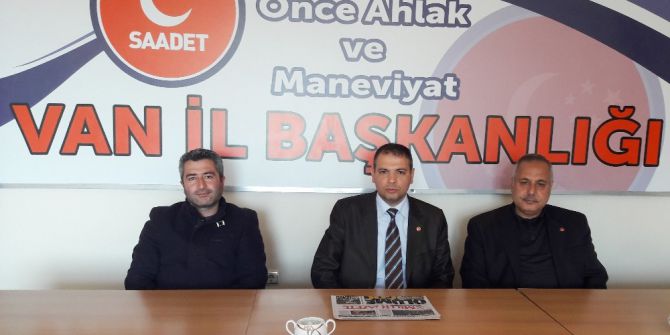 Sp Van İl Başkanlığı Mart Ayı Divan Toplantısı Yapıldı