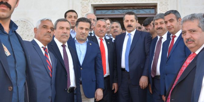 Bakan Çeklik Ziraat Odası Başkan Ekinciyi Ziyaret Etti