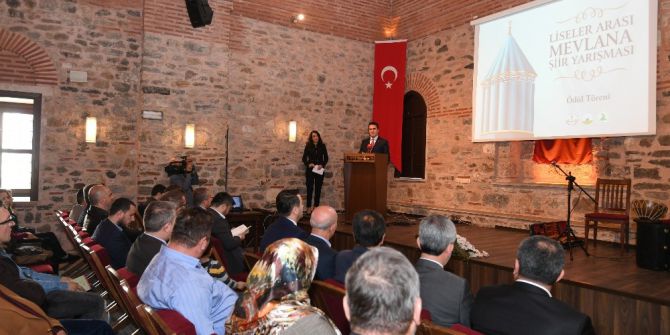 Mevlana Şiir Yarışması Ödülleri Sahiplerini Buldu