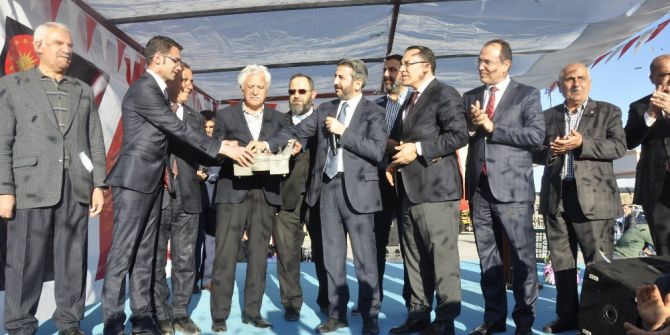 Sert Kabuklu Meyve Ezme Ve İşleme Tesisinin Temeli Atıldı