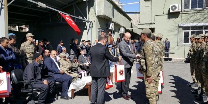 Kulp’ta Güvenlik Korucuları Yemin Ederek Göreve Başladı