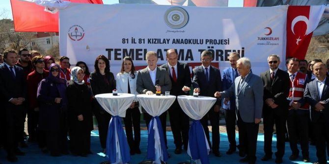 Suşehri’nde Anaokulunun Temeli Atıldı