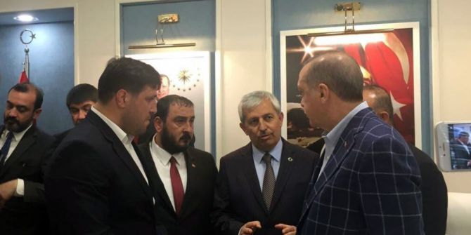 Başpehlivan Recep Kara, Cumhurbaşkanı Erdoğan İle Bir Araya Geldi