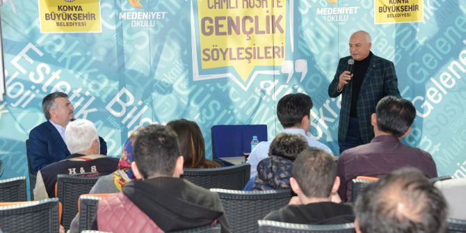 ‘Gençlik Söyleşilerine’ Mustafa Kabakcı Konuk Oldu