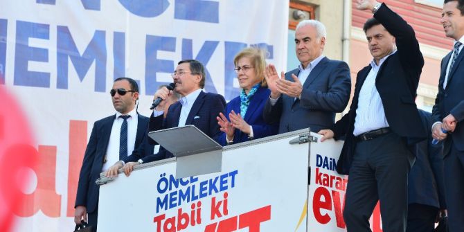 Başkan Gökçek Elmadağ’da