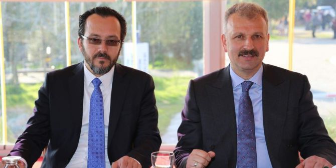 Oktay Saral, Adü Rektörü Prof. Dr. Cavit Bircan’ı Ziyaret Etti