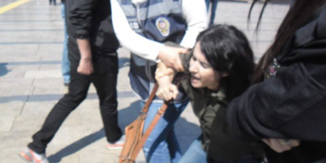 Aydın’da İzinsiz Gösteri Yapmak İsteyen Grup Gözaltına Alındı