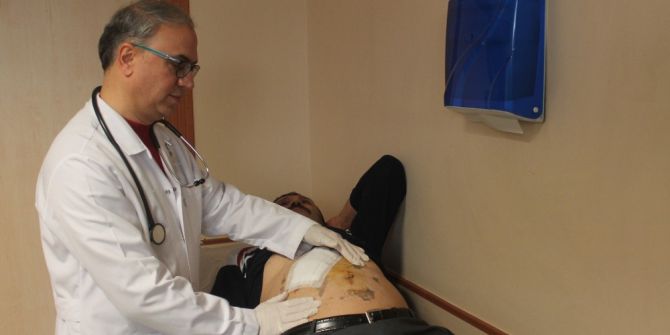 Bağırsak Ve Mide Ağrılarından Safra Kesesi Alınarak Kurtuldu