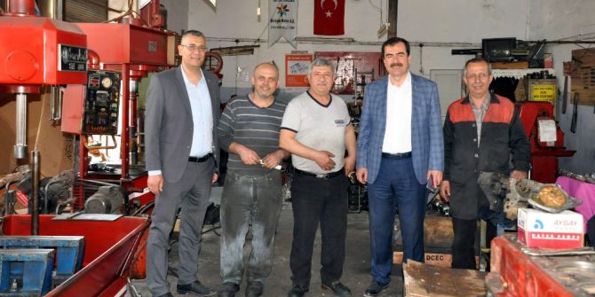 Aydın Ak Parti Sanayi Esnafına ‘Evet’i Anlattı