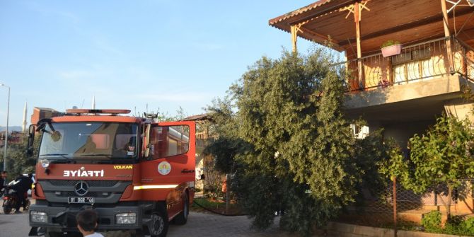 Yaşlı Kadının Evi Yandı