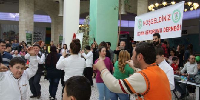 Down Sendromlu Çocuklar Gönüllerince Eğlendi