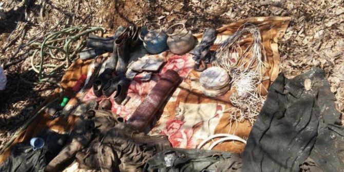 Bingöl’de 8 Sığınak Ele Geçirildi