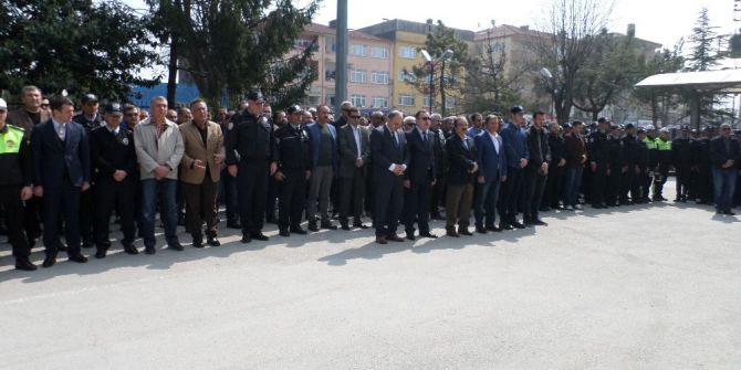 Kalbine Yenik Düşen Gazi Polis Memuruna Tören Düzenlendi