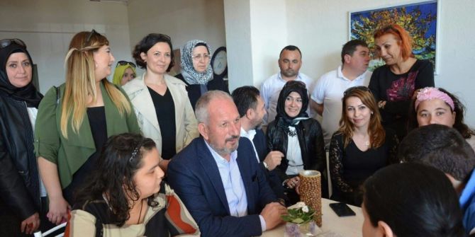 Kasım Bostan’dan Engellilere Ziyaret