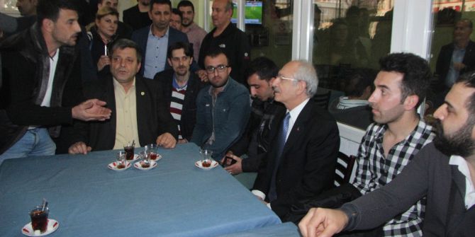 Kılıçdaroğlu’ndan Bursa’da Kahvehane Ziyareti