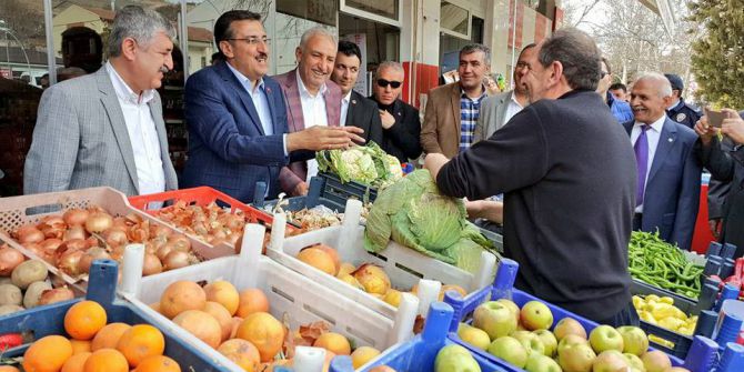 Bakan Tüfenkci’den Esnaf Ziyareti