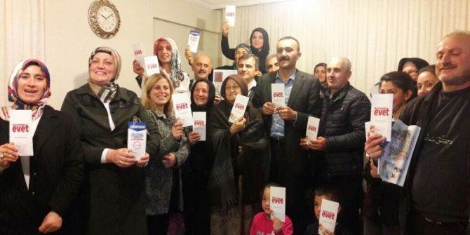 Başkan Yemenici, Referandum Çalışmalarına Hız Verdi