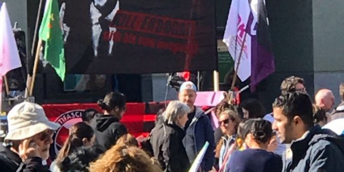 İsviçre’den Pankart Soruşturması