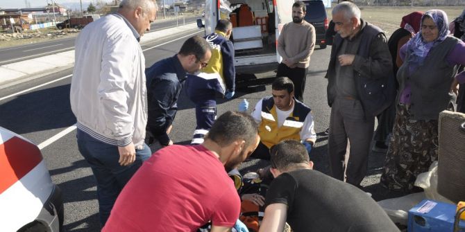 Konya’da Triportör Devrildi: 2 Yaralı