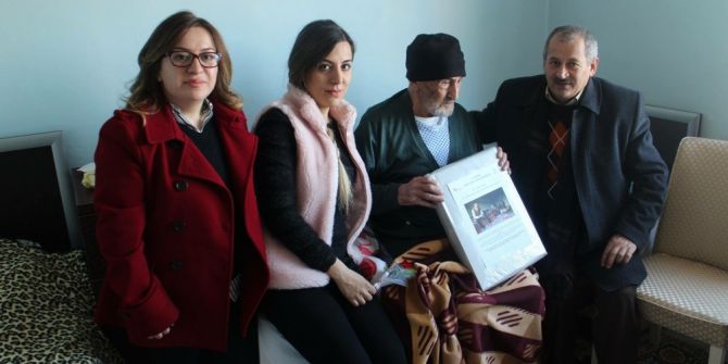 Sosyal Hizmet Merkezinden Yaşlılara Ziyaret