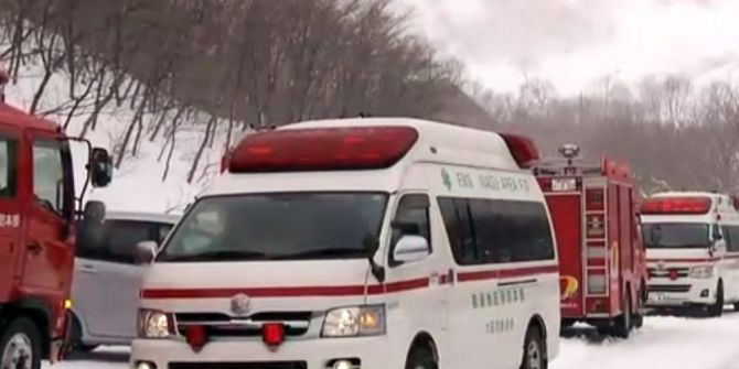 Japonya’da Çığ: 8 Ölü