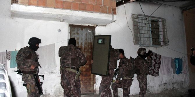 Mersin’de Şafak Operasyonu