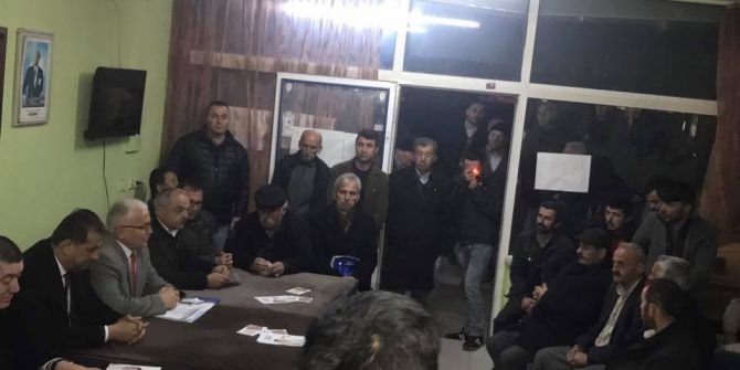 Başkan Tekin, Referandum Çalışmalarına Köy Ziyaretleriyle Devam Ediyor
