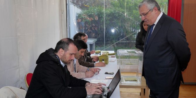 Paris’teki Türkler Sandık Başında