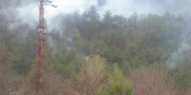 Karabük’te Orman Yangını