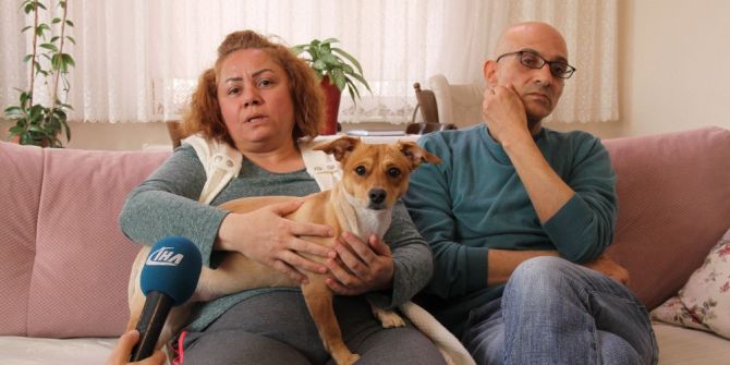 Evde Beslenilen Köpek Komşuları Birbirine Düşürdü