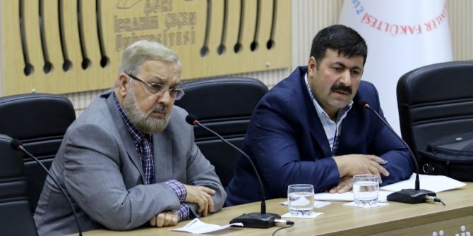 Ağrı İbrahim Çeçen Üniversitesinde Söyleyişi Gerçekleşti